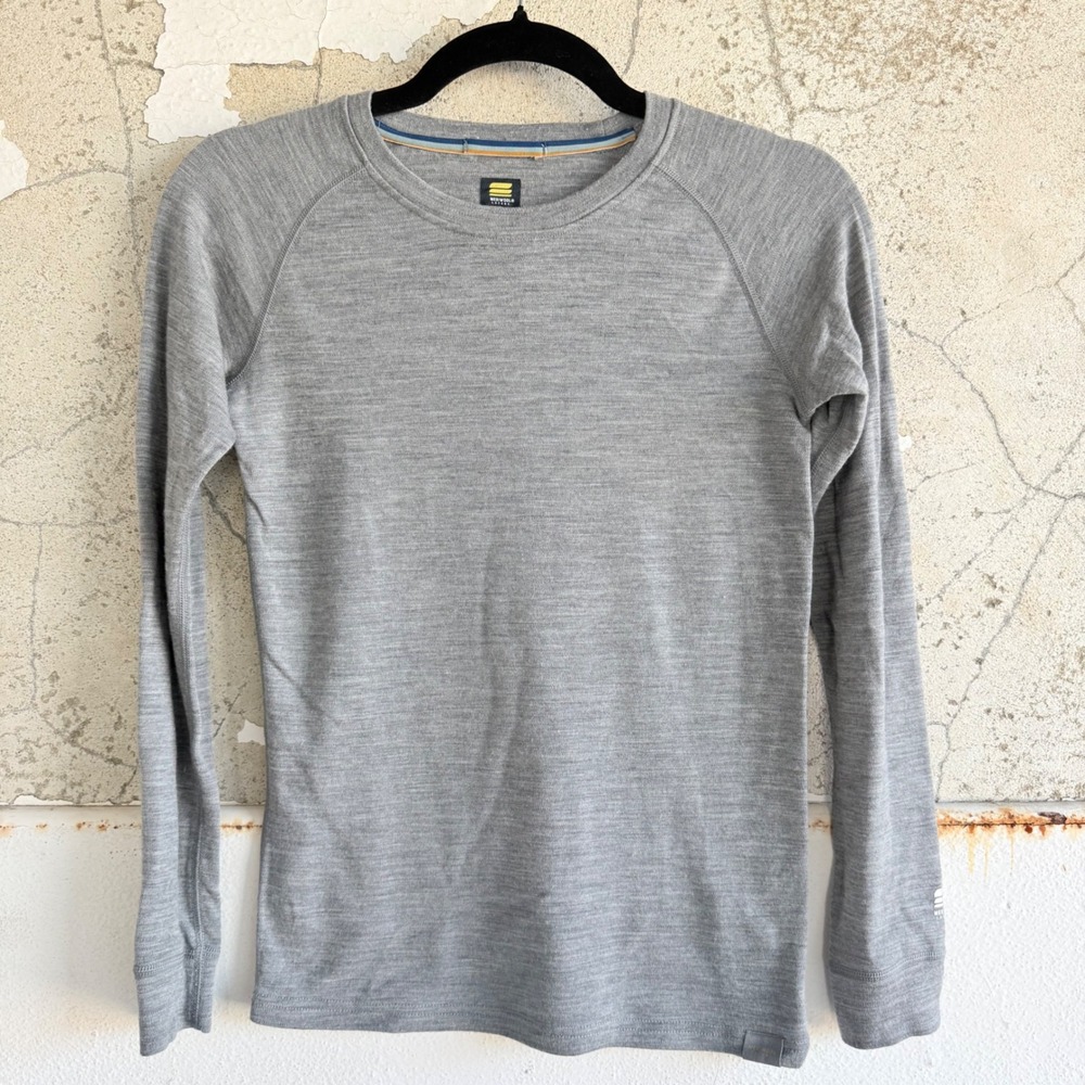Meriwool Layers Tops Kids Merino Wool Base Layer Thermal Shirt Long Sleeve L